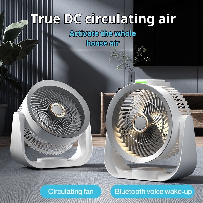 Smart Home Office - Smart Desk Fan Voice Activated Night