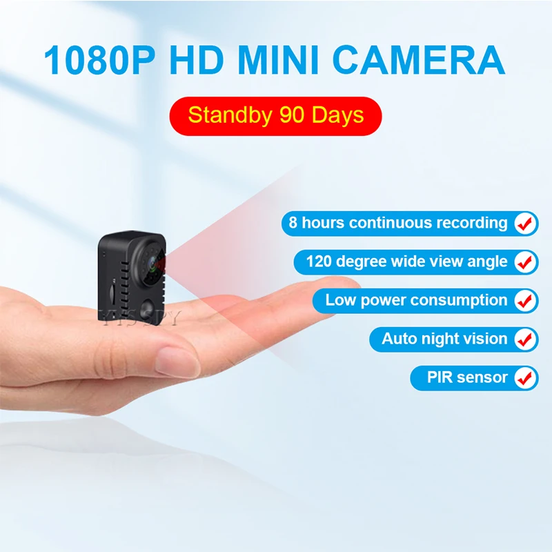 Smart Home Kamera - HD Mini Camera Kamera Digital Voice