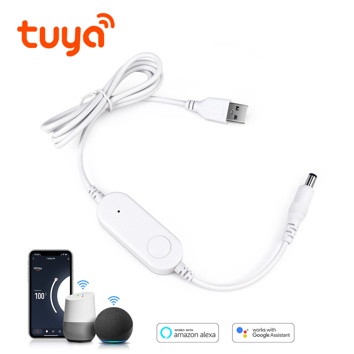 Smart Home Llm - TUYA Smart USB LED Strip Light