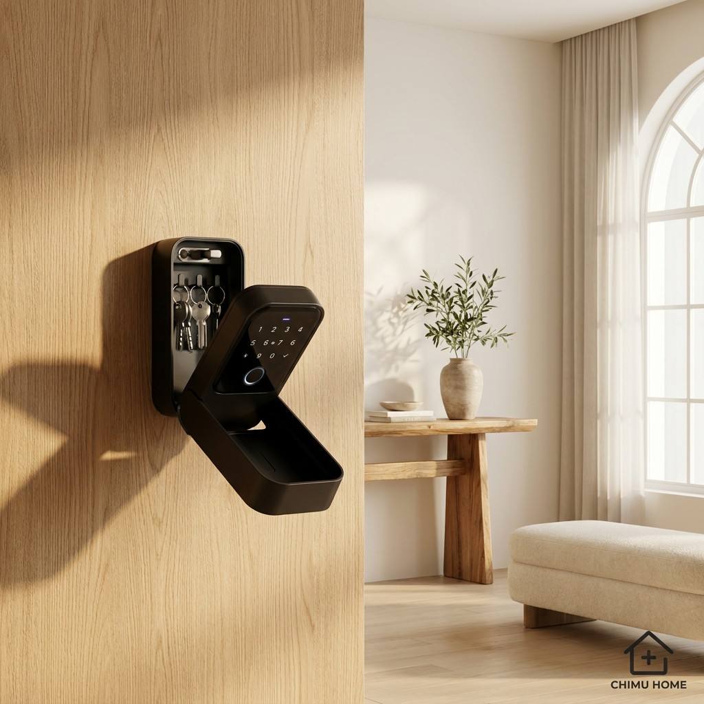 Airbnb Smart Home - 【CHIMU HOME】Smart WiFi Key Safe Box