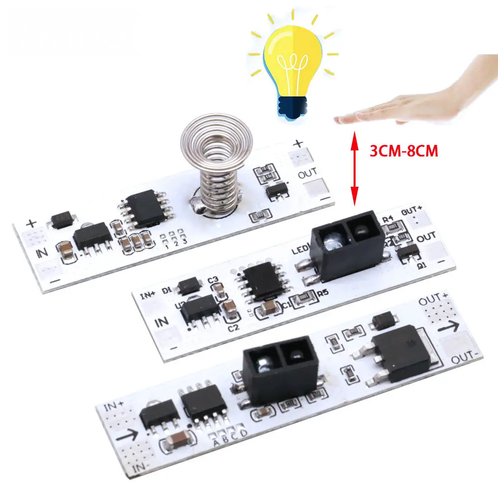 Smart Home Llm - DC 12V Capacitive Touch Sensor Switch