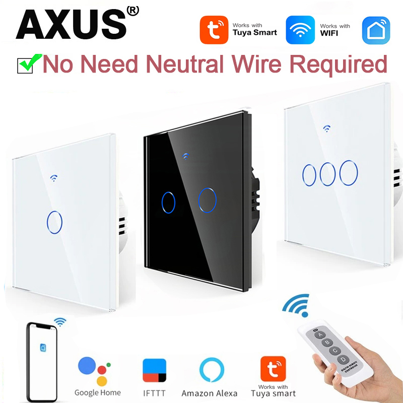 Smart Home Lighting Control - AXUS EU WiFi Smart Light Switches