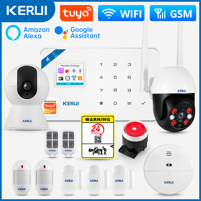 Smart Home Cctv - KERUI W181 Alarm System Secutrity Home