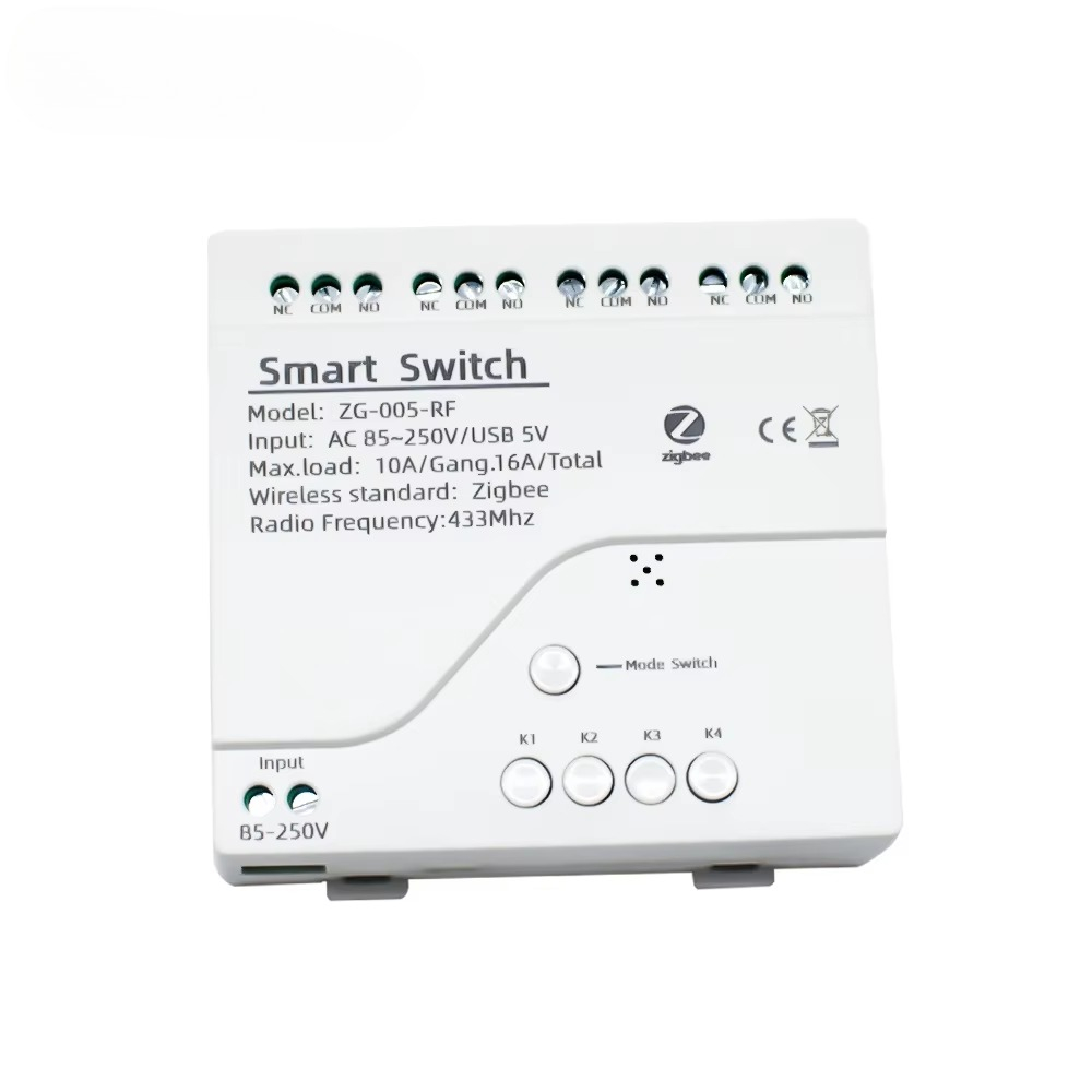 Smart Home Gateway - Tuya 4CH Zigbee Switch Relay Module