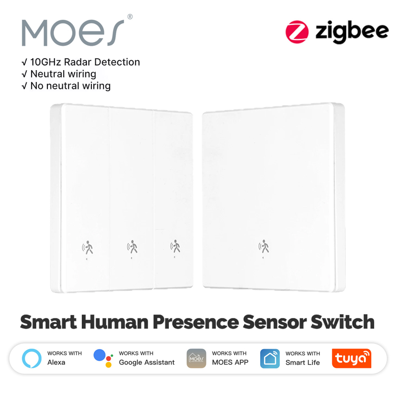 Smart Home Retrofit - MOES Tuya ZigBee Smart Human Presence
