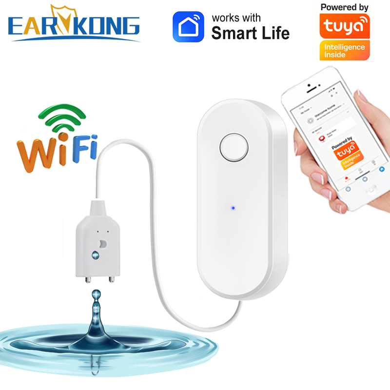 Wifi Water Leak Detector - Tuya WiFi Smart Water Leak Sensor