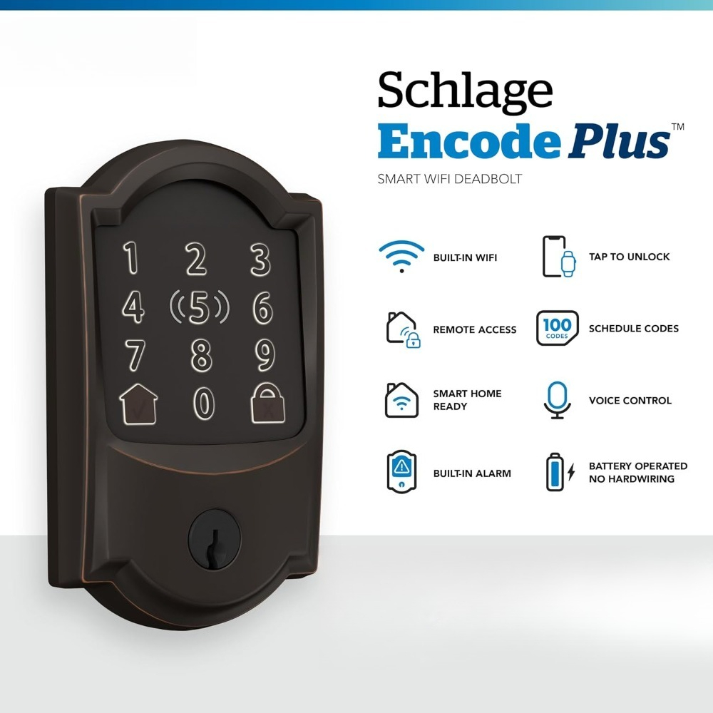 Airbnb Smart Home - Exclusive Deal Smart WiFi Deadbolt Lock