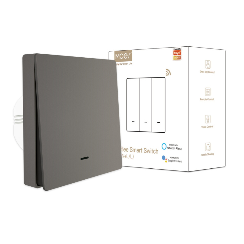 Công tắc nút thông minh Tuya Z - đánh giá và giá Smart Home Office