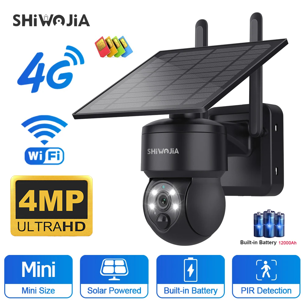 SHIWOJIA WIFI Không Dây PTZ Nă - đánh giá và giá Smart Home Outdoor Camera