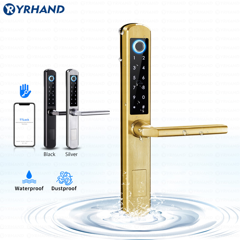 IP66 Gold Stainless steel Slid - đánh giá và giá Smart Home Technology