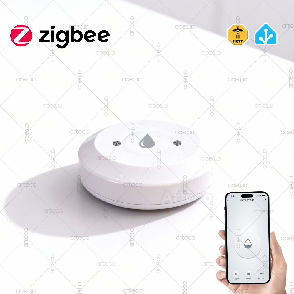 Smart Zigbee Water Sensor Floo - đánh giá và giá Smart Home Gateway