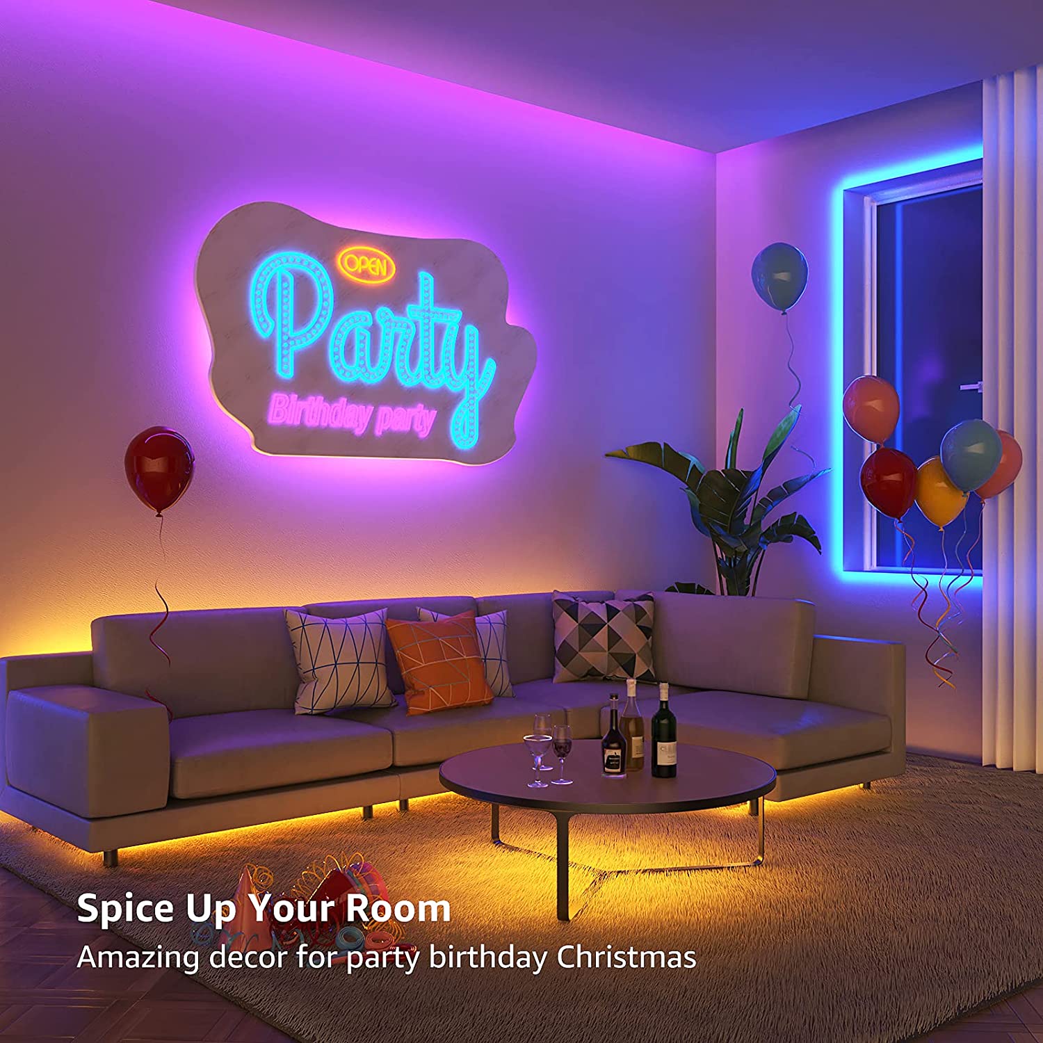 Đèn LED Thông Minh Dây Đèn RGB - đánh giá và giá Smart Home Llm