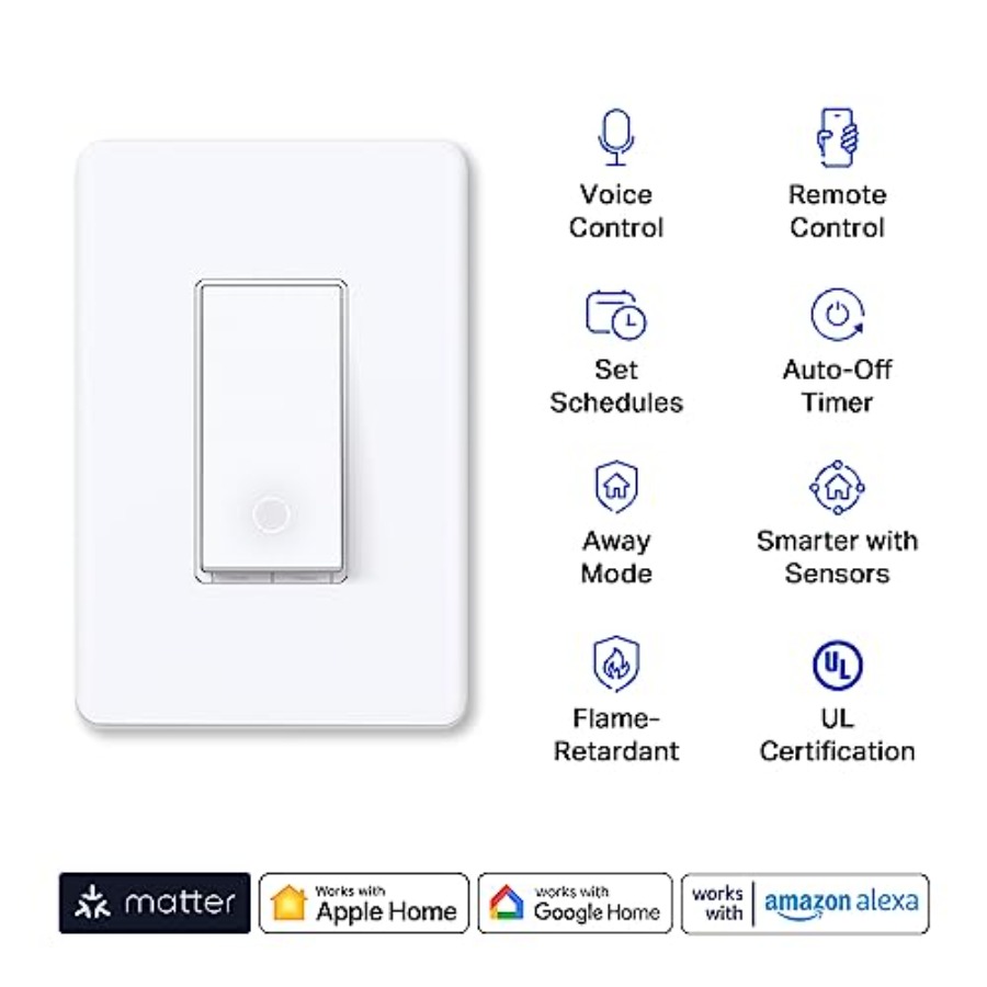 TP-Link Matter Smart Light Swi - đánh giá và giá Smart Home Lighting Control
