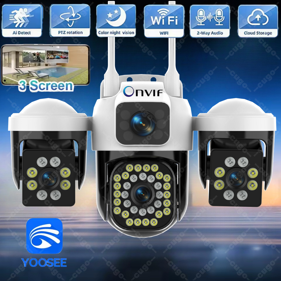 WiFi IP Camera Outdoor 15MP 8K - đánh giá và giá Smart Home Kamera