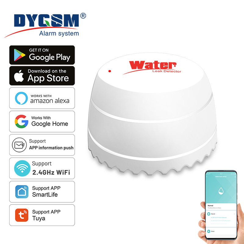 Tuya WiFi Water Leak Detector  - đánh giá và giá Wifi Water Leak Detector