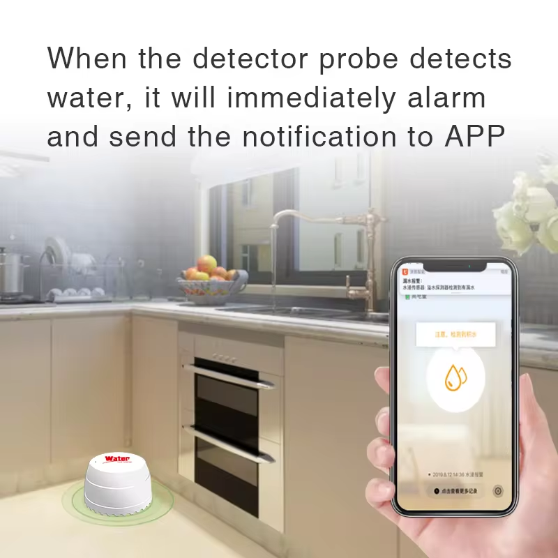 Tuya WiFi Water Leak Detector  - đánh giá và giá Wifi Water Leak Detector