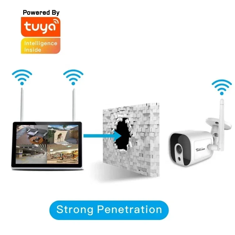 TUYA Smart Wi-Fi 4CH NVR Kit 1 - đánh giá và giá Smart Home Cctv