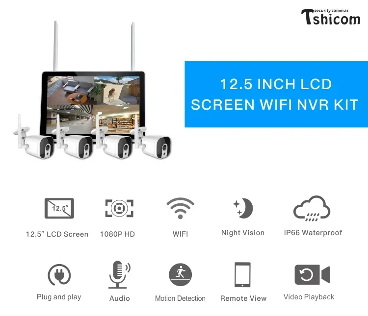 TUYA Smart Wi-Fi 4CH NVR Kit 1 - đánh giá và giá Smart Home Cctv