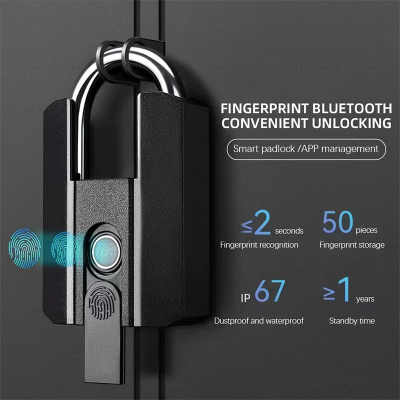 Smart Fingerprint Padlock TTLo - đánh giá và giá Smart Home Lock