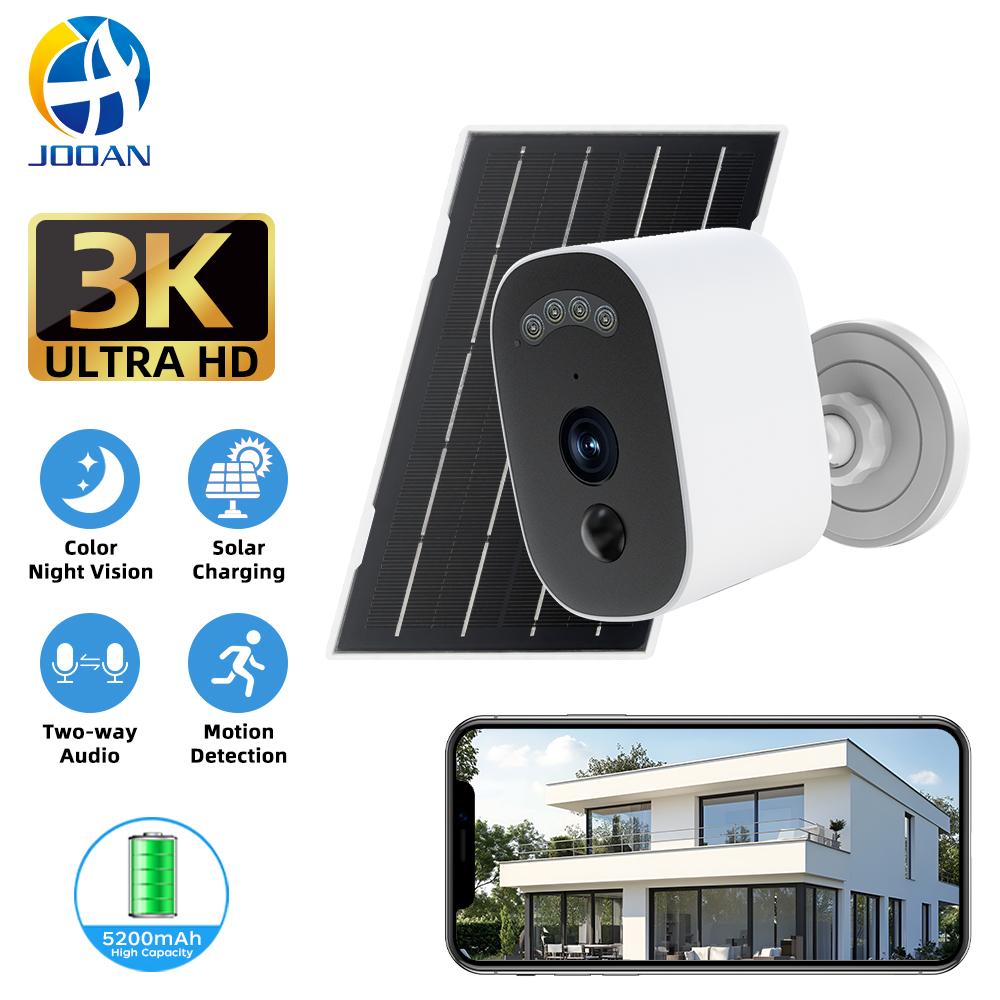 Jooan 3K HD Solar Security Cam - đánh giá và giá Smart Home Outdoor Camera