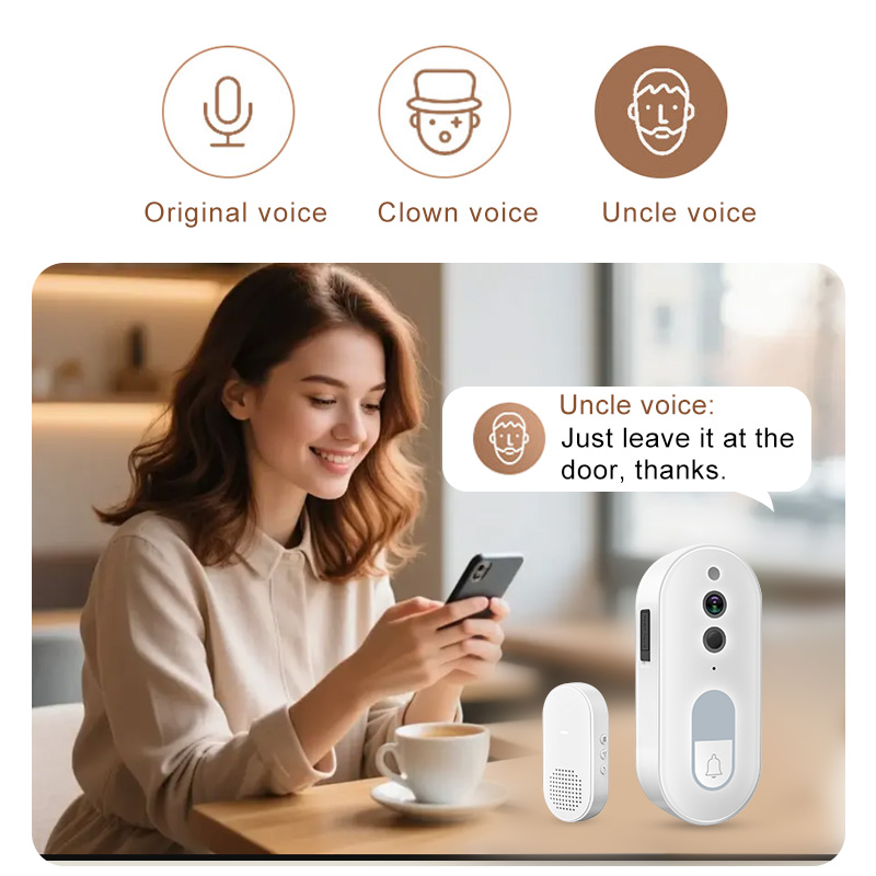Tuya Smart Video Doorbell Wire - đánh giá và giá Smart Home Outdoor Camera