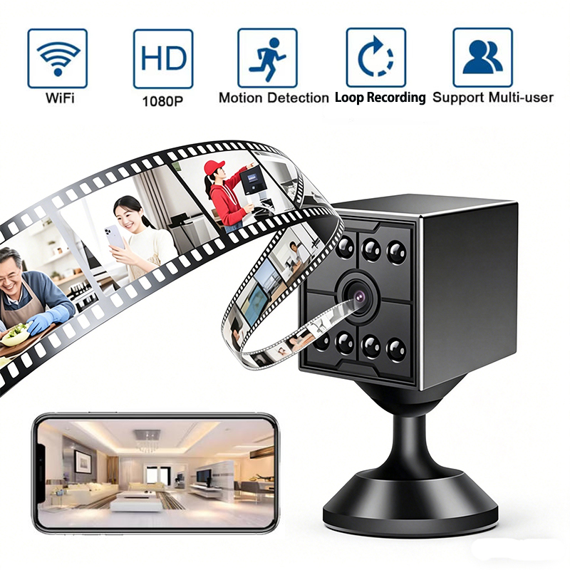 Mini Wifi Camera Security IP W - đánh giá và giá Smart Home Kamera