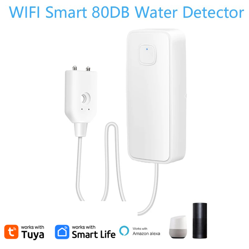 Tuya WiFi Smart Water Leak Sen - đánh giá và giá Wifi Water Leak Detector