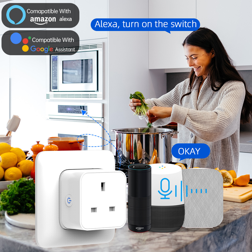 Tuya Smart Socket 16A/20A WiFi - đánh giá và giá Smart Home Technology
