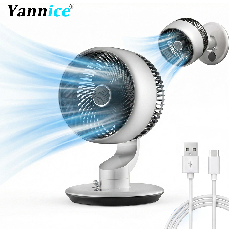 7800mAh USB Desk Fan 5 Speed A - đánh giá và giá Smart Home Office