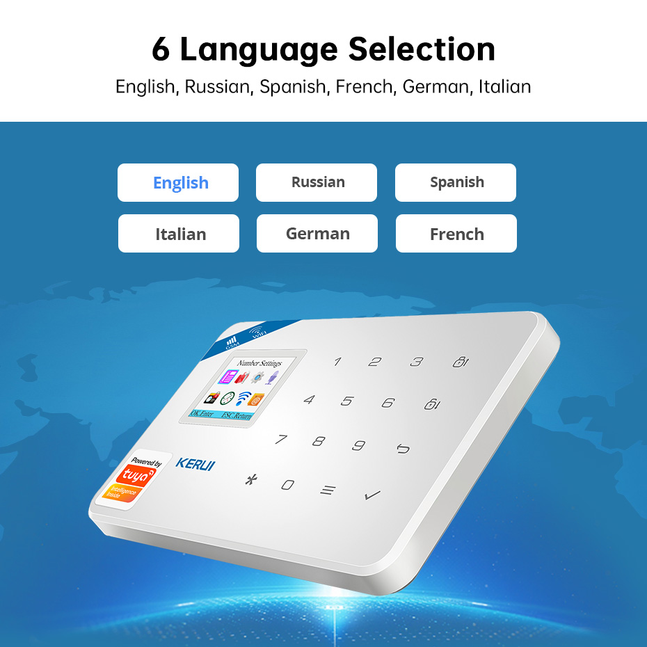 KERUI W181 Alarm System Secutr - đánh giá và giá Smart Home Cctv