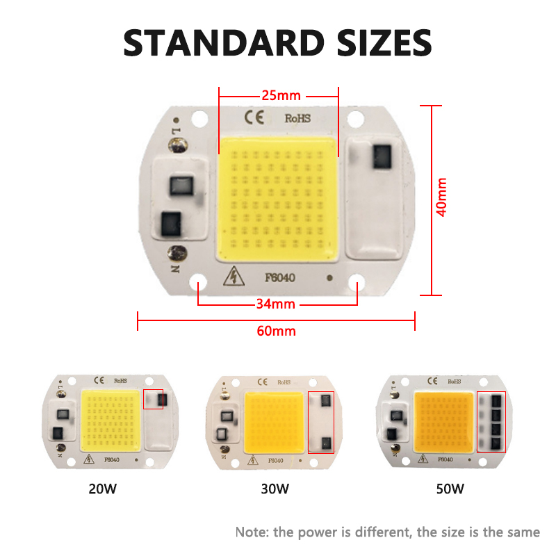 3000K 6000K LED COB Chip Light - đánh giá và giá Smart Bulb