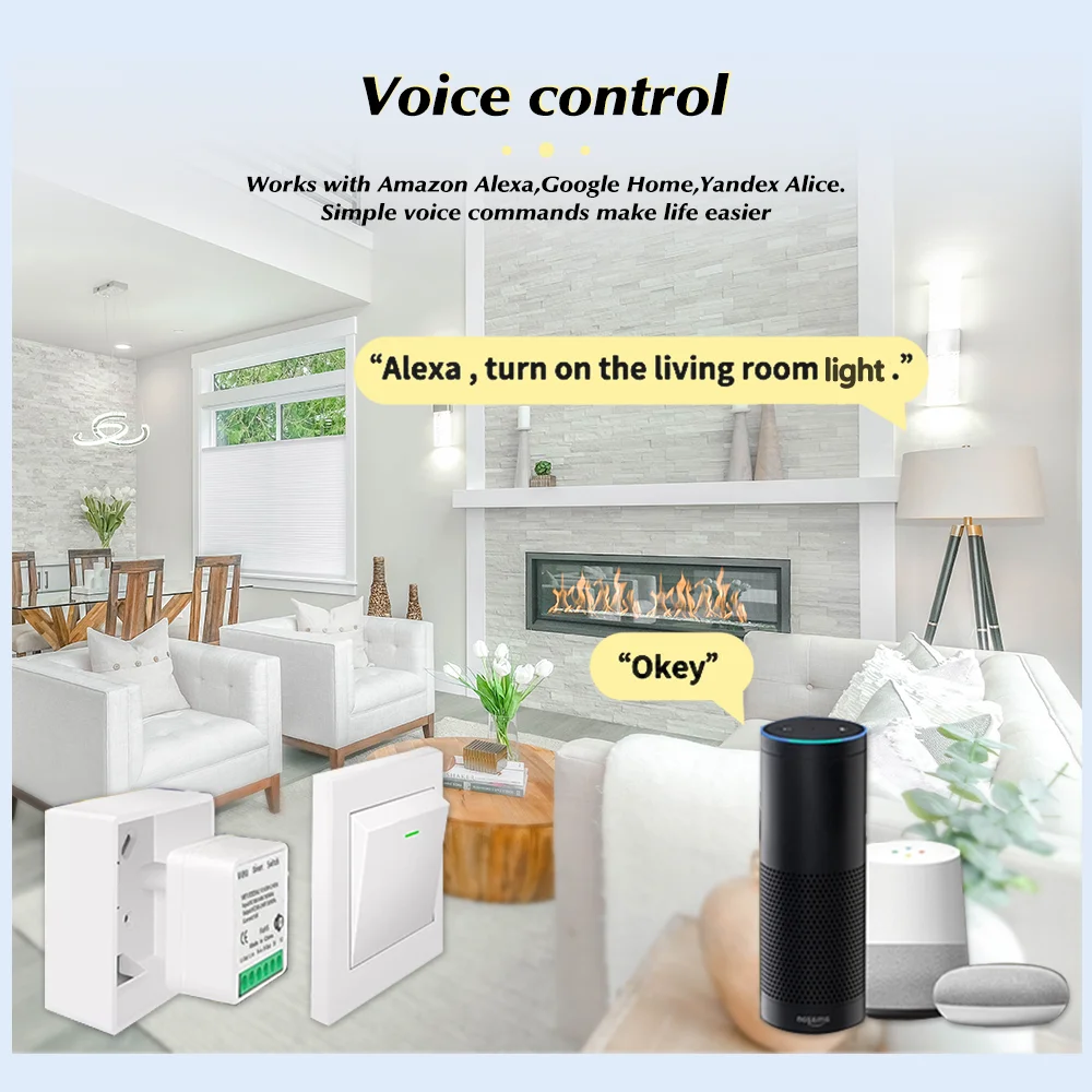 For Tuya Mini Smart WiFi Switc - đánh giá và giá Smart Home Lighting Control