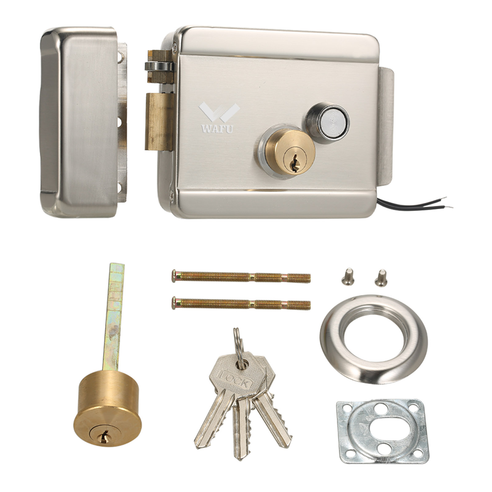 WAFU Smart Electric Gate Door  - đánh giá và giá Smart Home Lock