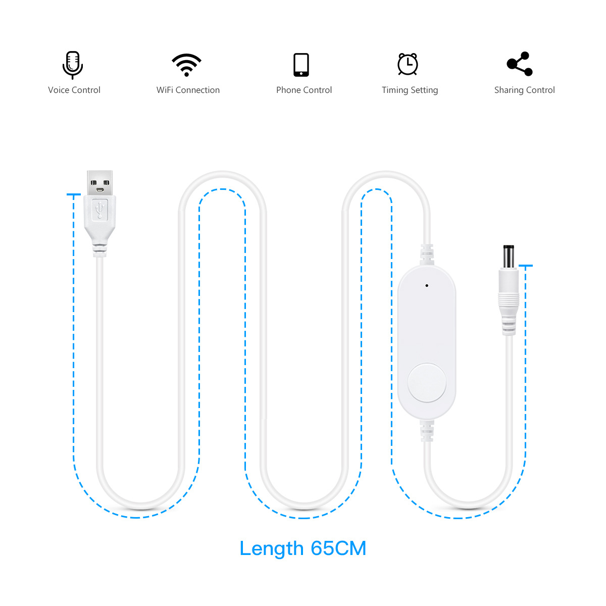 TUYA Smart USB LED Strip Light - đánh giá và giá Smart Home Llm