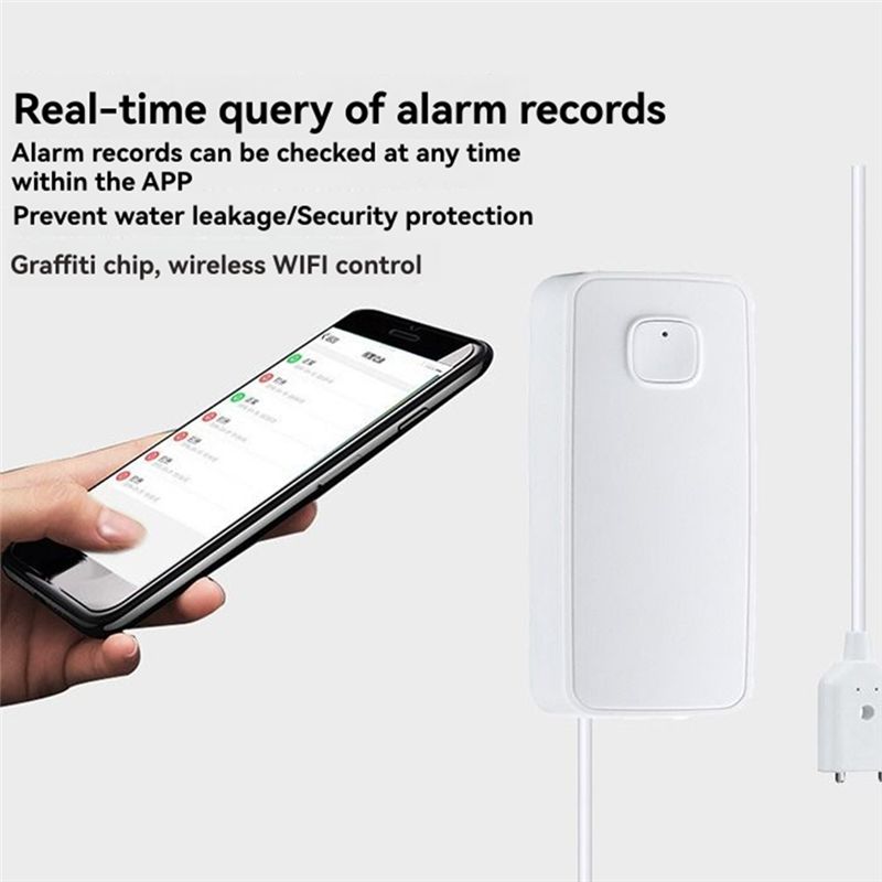 [NEW A09R!】 Tuya Wifi Smart Wa - đánh giá và giá Wifi Water Leak Detector