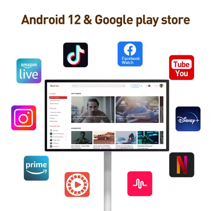 24-Inch Android 12 Portable LC - đánh giá và giá Smart Home Office