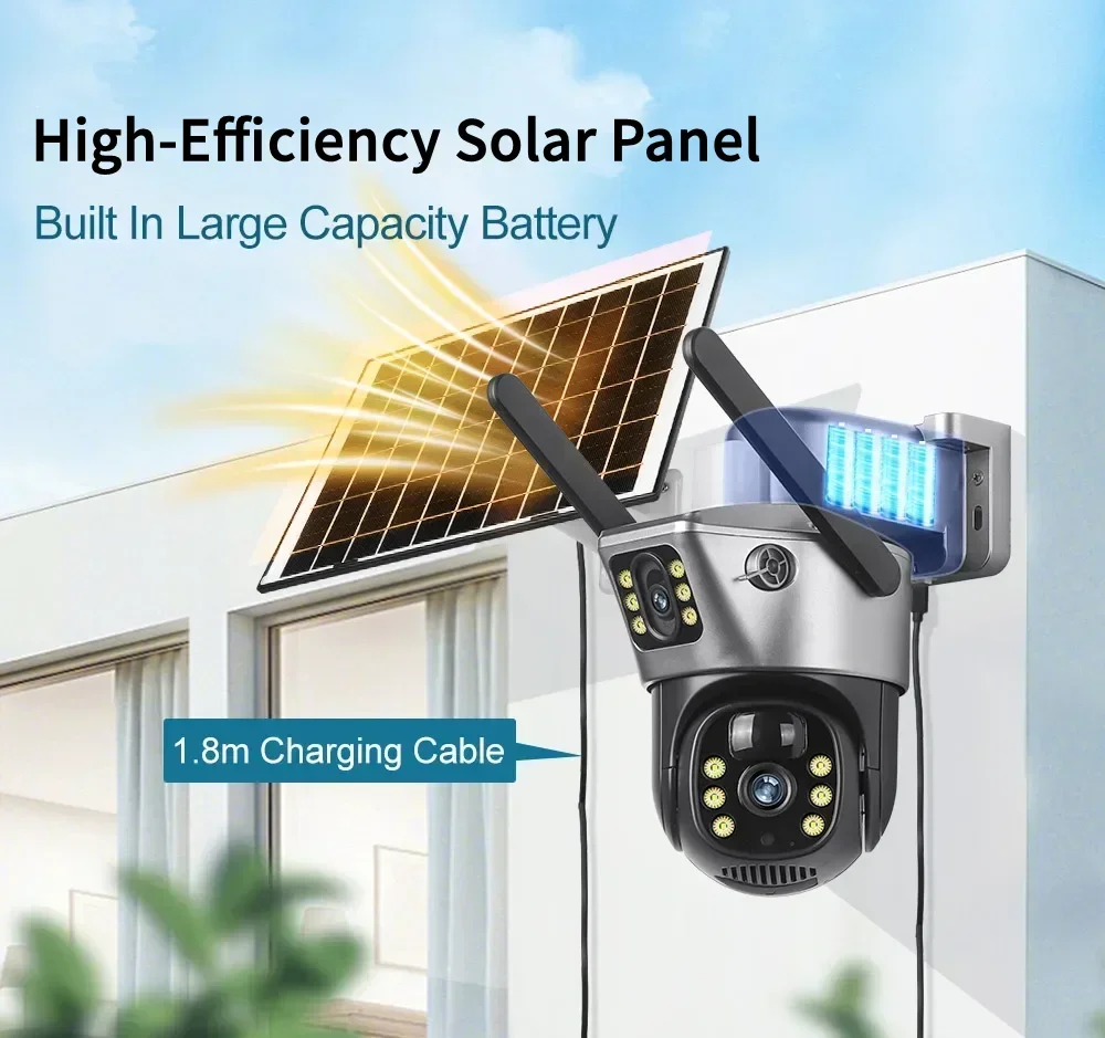 Tahlitech Solar Camera 4G Sim  - đánh giá và giá Smart Home Outdoor Camera