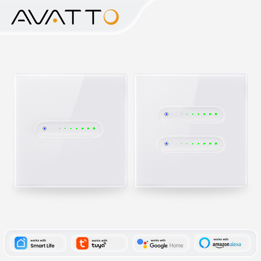 AVATTO WiFi 1/2 Gang Smart Dim - đánh giá và giá Smart Home Lighting Control