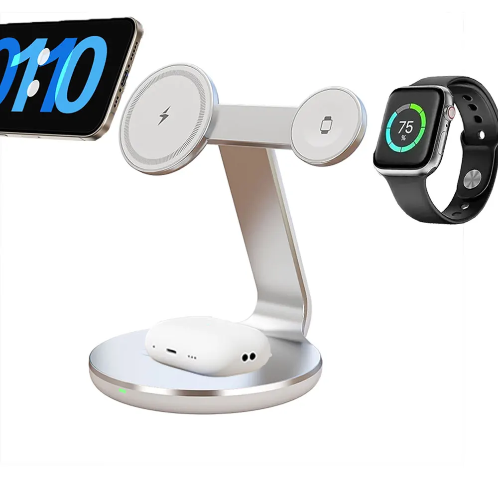 3 in 1 Wireless Charger Stand  - đánh giá và giá Smart Home Office
