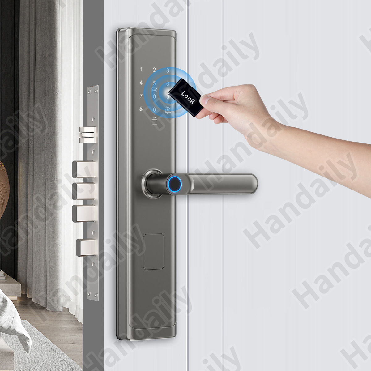 Tuya Wifi TTlock App Fingerpri - đánh giá và giá Smart Home Lock