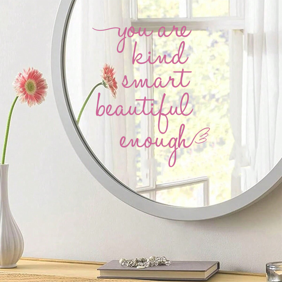 Inspirational Quote Mirror Dec - đánh giá và giá Smart Home Quotes