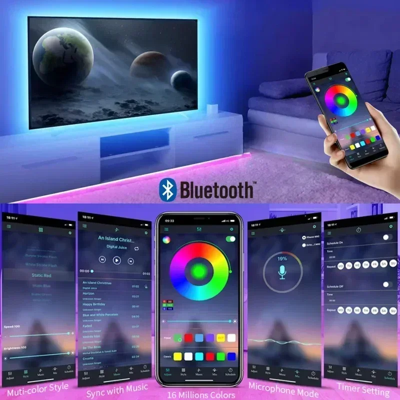 Smart RGB LED Gaming Light Str - đánh giá và giá Smart Bulb