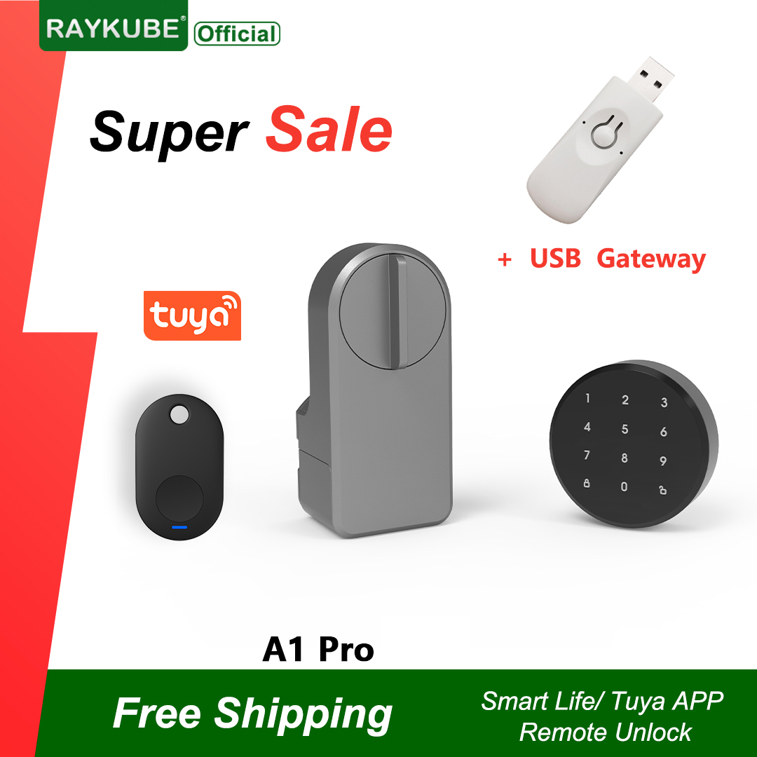 RAYKUBE A1 Pro Tuya BEL Smart  - đánh giá và giá Smart Home Lock