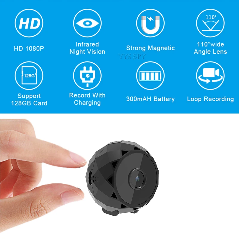 HD Mini Camera Night Vision Di - đánh giá và giá Smart Home Kamera