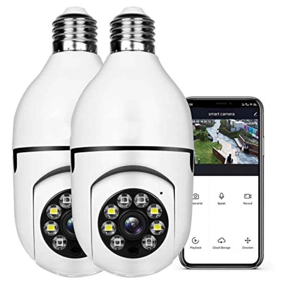 Light Bulb 1080P Security Wire - đánh giá và giá Smart Bulb