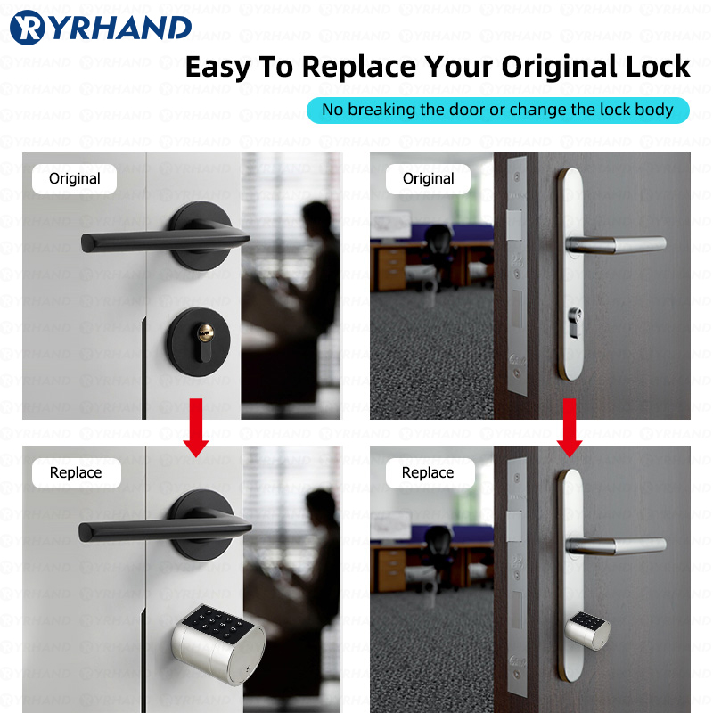 Smart Euro Cylindrical Door Lo - đánh giá và giá Smart Home Lock
