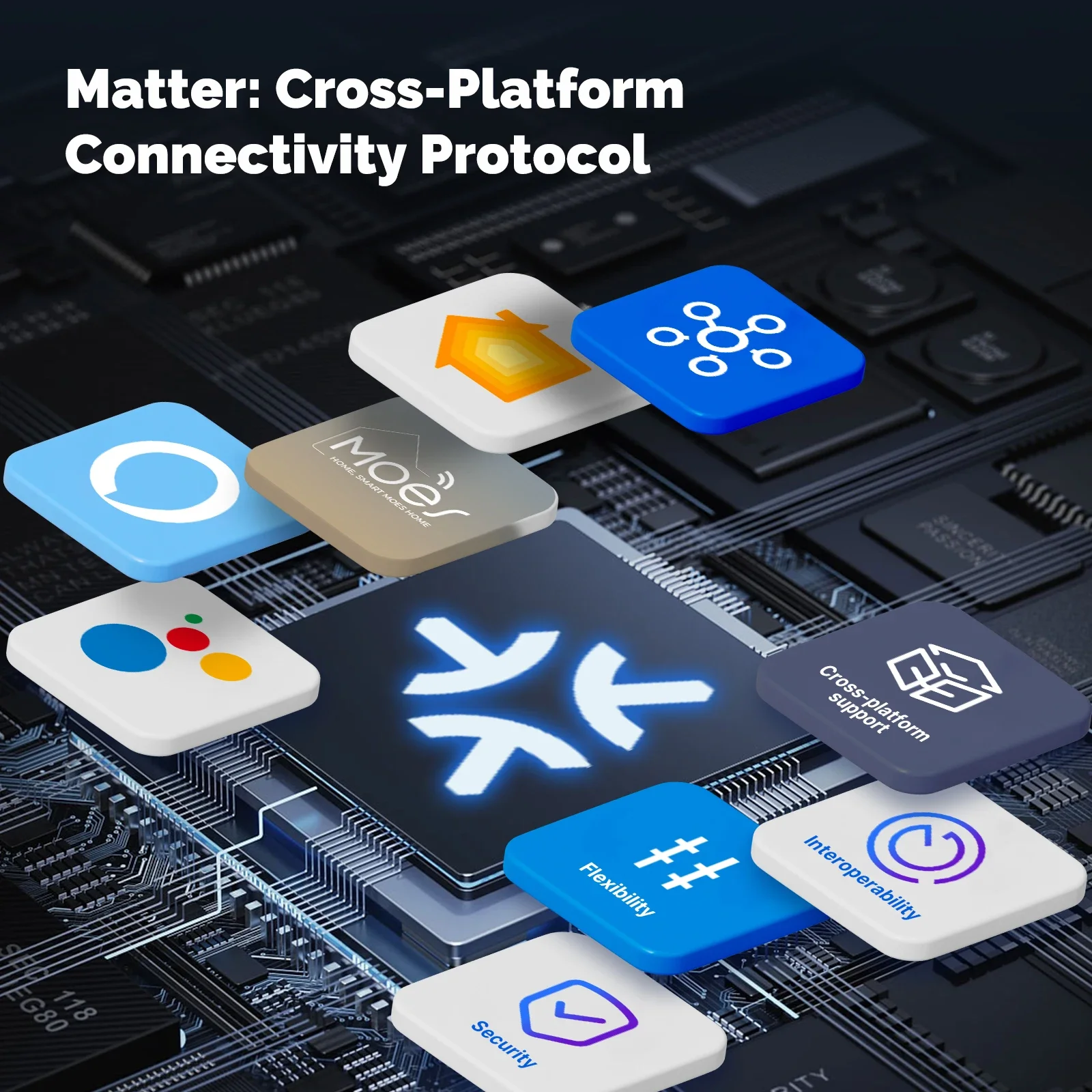 MOES Matter Tuya WiFi Smart Li - đánh giá và giá Smart Home Lighting Control