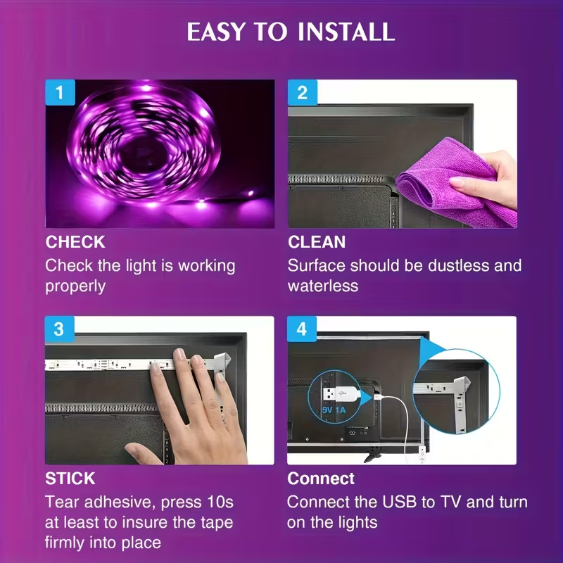 Smart LED Strip Lights with 24 - đánh giá và giá Smart Home Llm