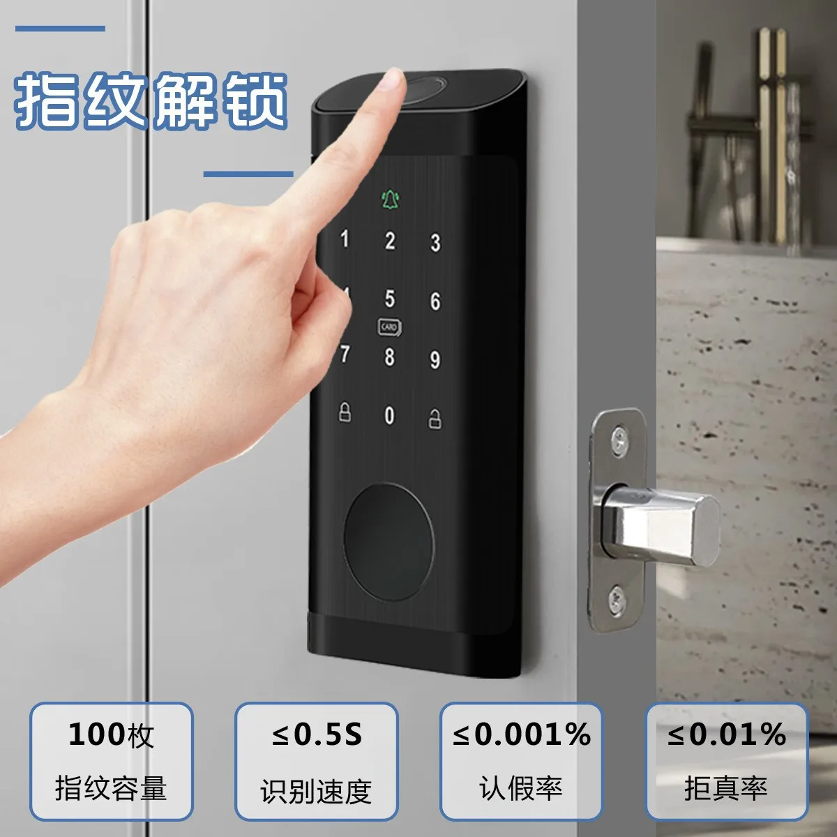 Fingerprint Lock Waterproof Tu - đánh giá và giá Smart Home Lock