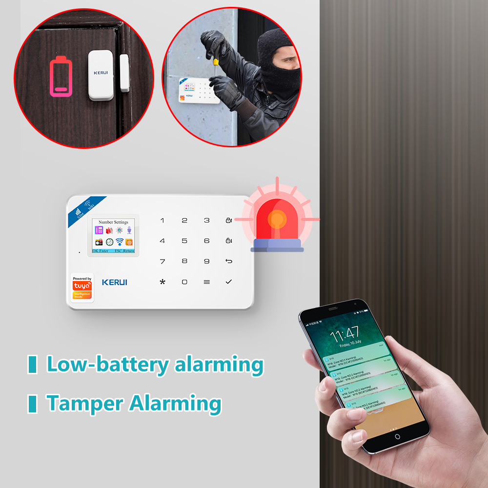 KERUI W181 Alarm System Secutr - đánh giá và giá Smart Home Cctv
